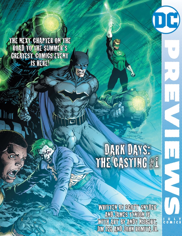 DC COMICS OCTOBER 2017 PREVIEWS CATALOG DC
