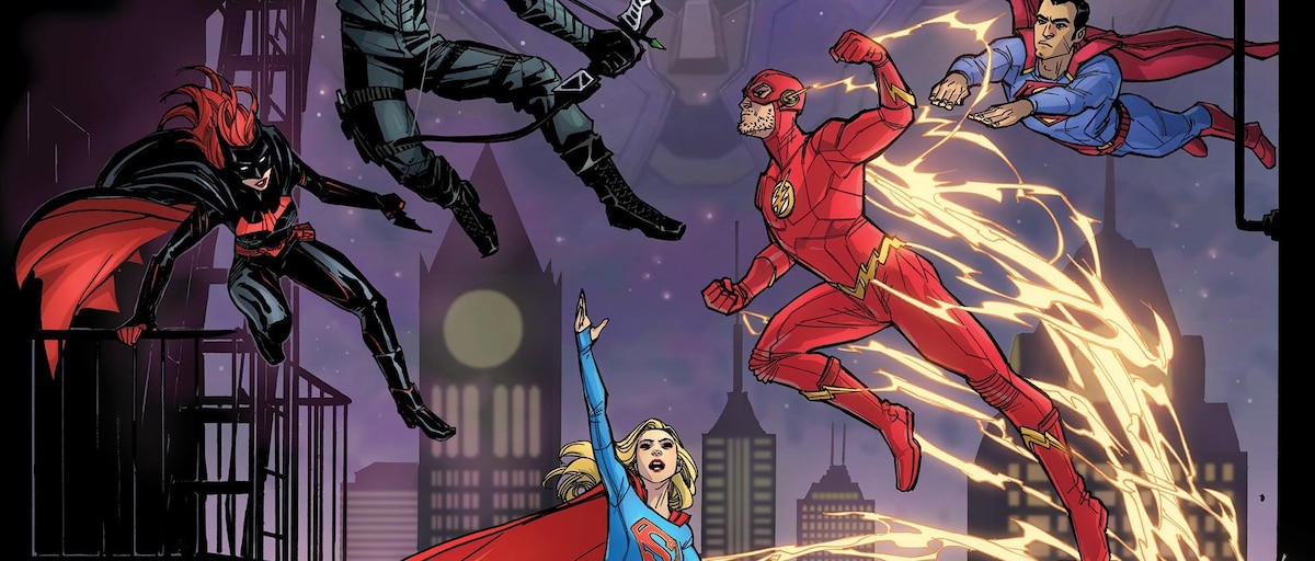 The CW's "Elseworlds" Crossover Gets the DC Comic Book Treatment