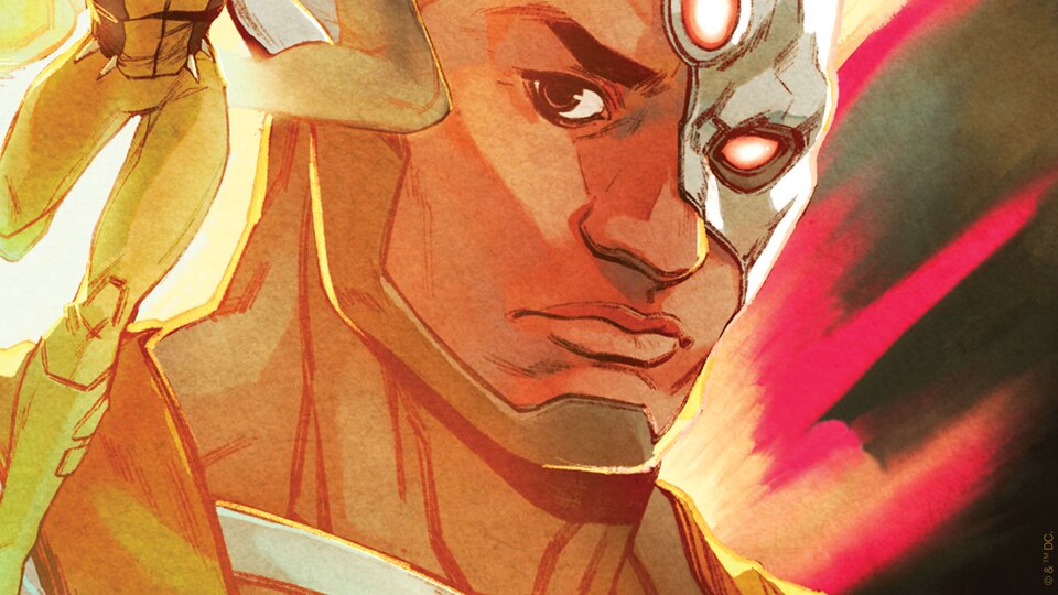Morgan Hampton Dc Plugged In: Morgan Hampton Brings Cyborg Into the 21st Century | DC