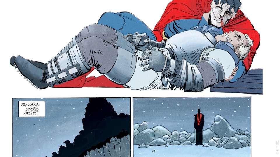 Batman vs. Superman in Dark Knight Returns Is it DC