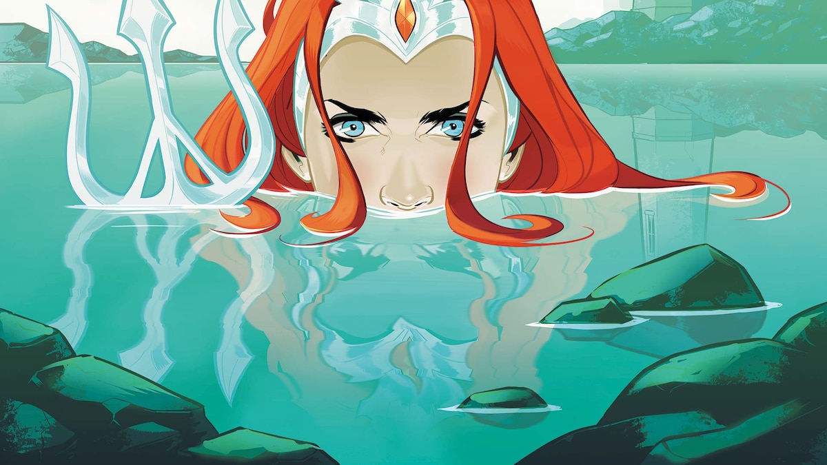 GET A FIRST LOOK AT THE SEVEN SEAS’ FIERCEST PRINCESS IN NEW TRAILER  FOR 'MERA: TIDEBREAKER'