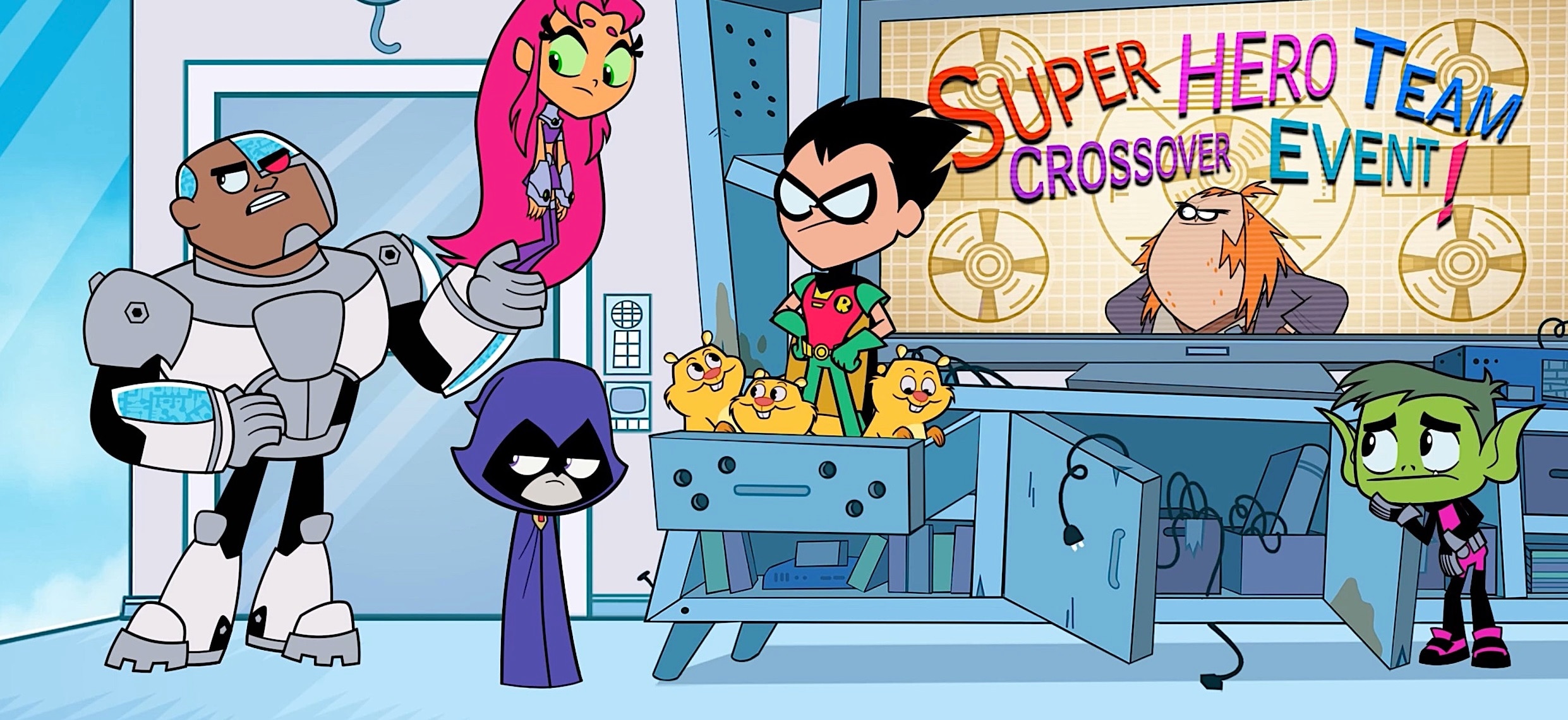 Teen Titans Go!/DC Super Hero Girls: One Beasty to Ruin Them All?