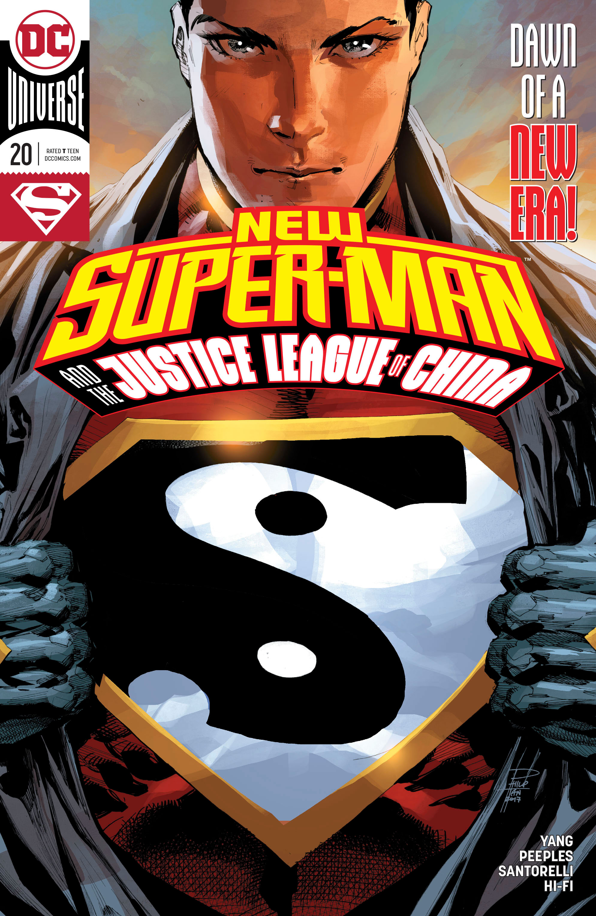 NEW SUPER-MAN AND THE JUSTICE LEAGUE OF CHINA #20