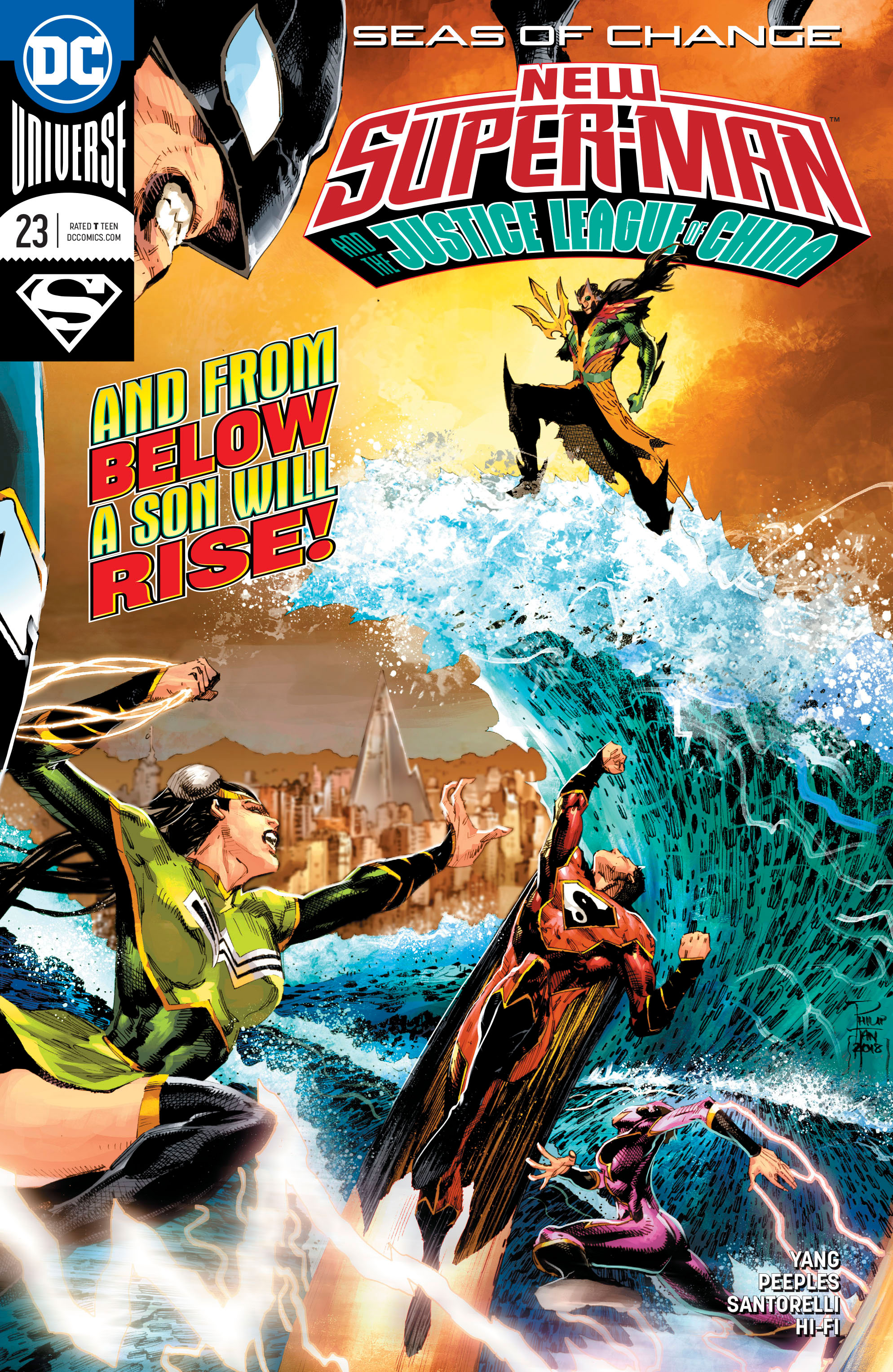 NEW SUPER-MAN AND THE JUSTICE LEAGUE OF CHINA #23