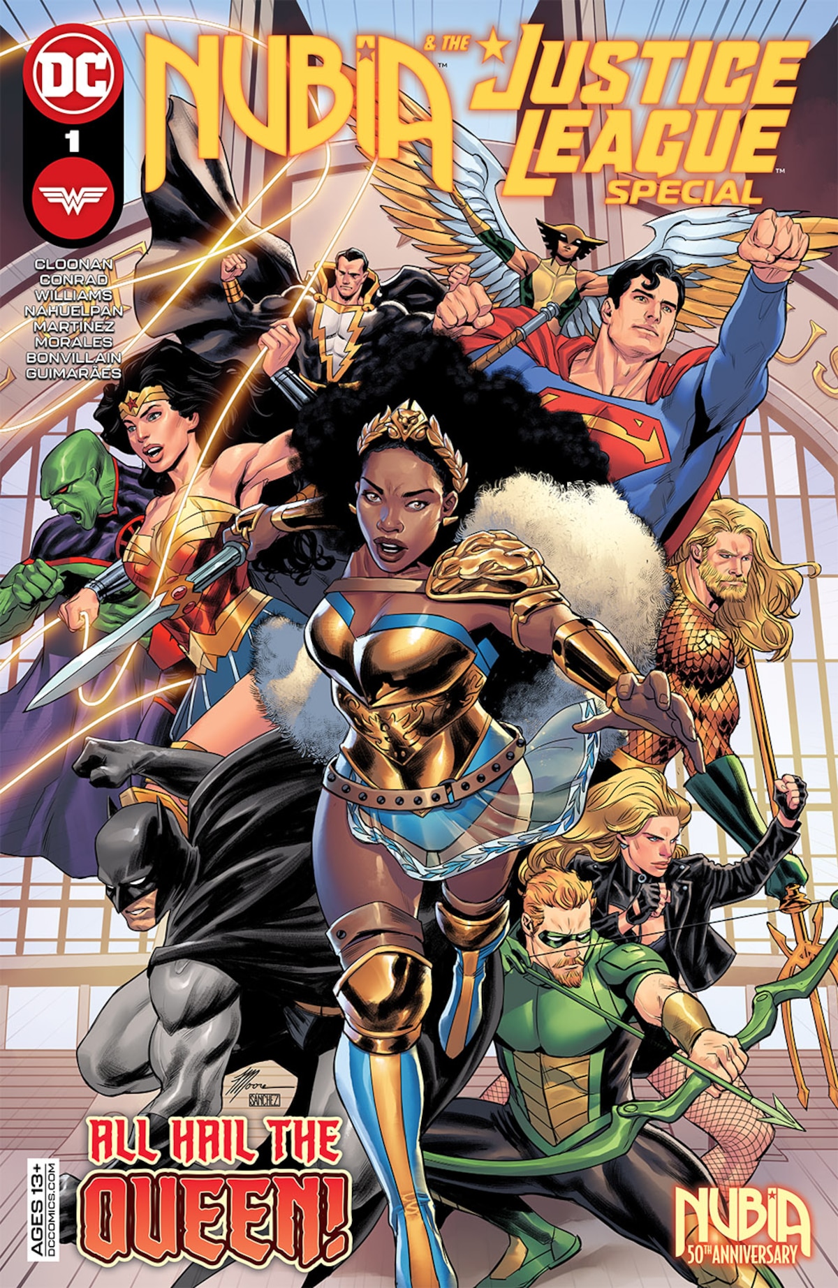 NUBIA & THE JUSTICE LEAGUE SPECIAL #