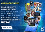DC UNIVERSE INFINITE Ultra Tier Expands to Over 32,000 Comics