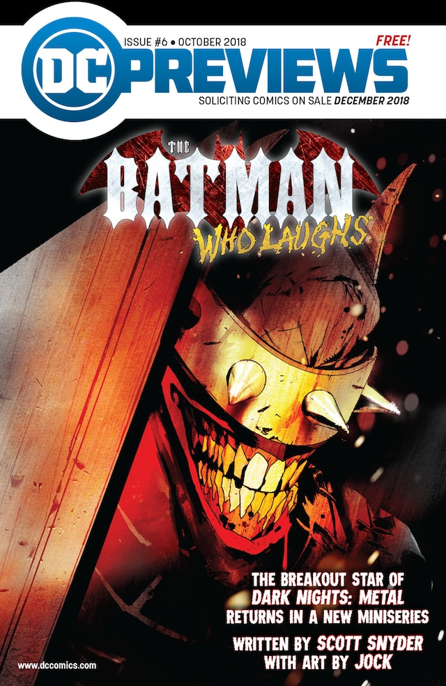 DC COMICS JULY 2016 PREVIEWS CATALOG DC