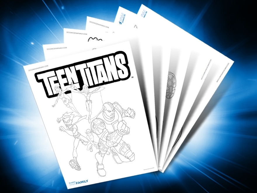 Themed Printables: Teen Titans | DC