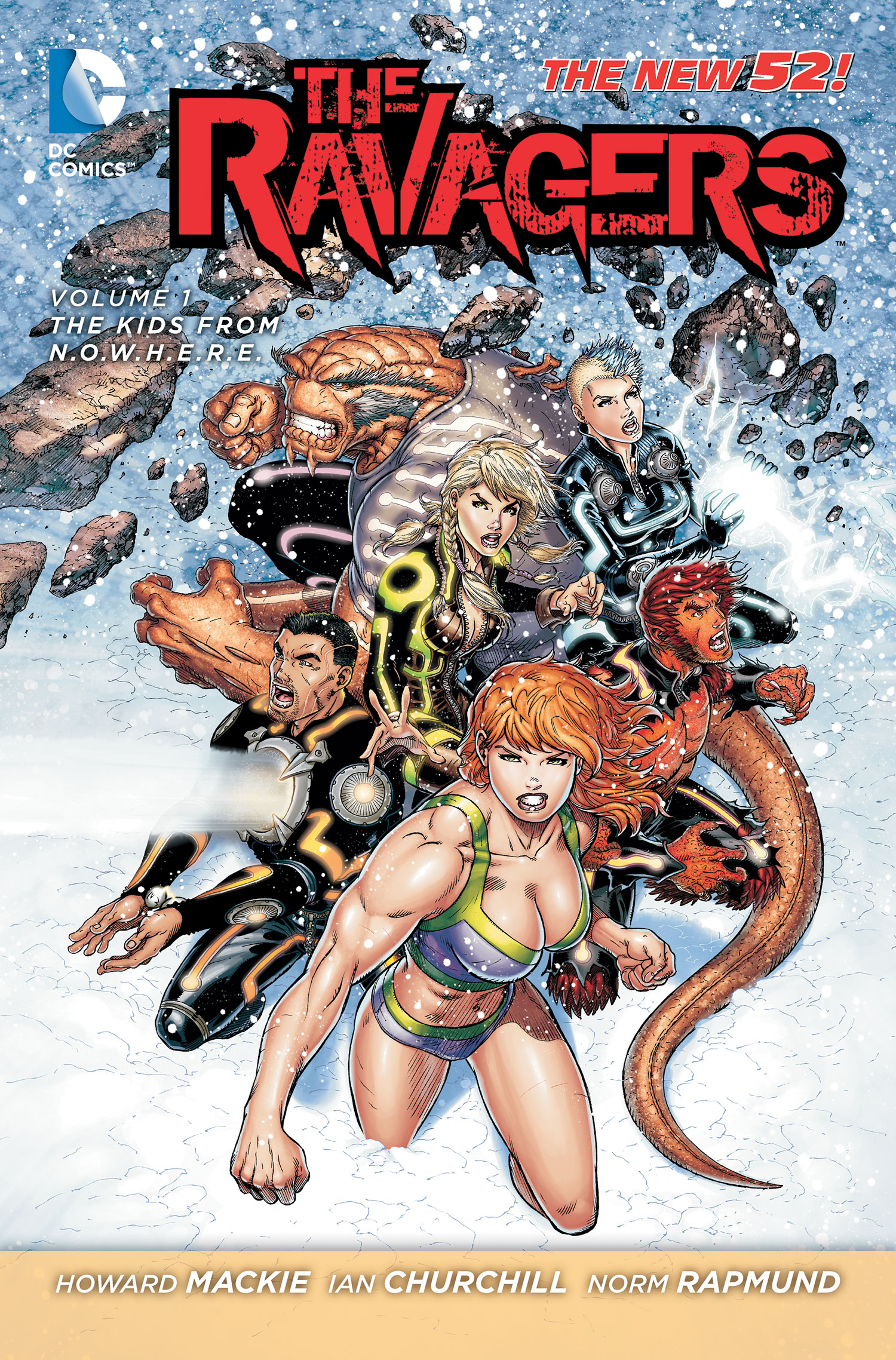 THE RAVAGERS VOL. 1: THE KIDS FROM N.O.W.H.E.R.E.