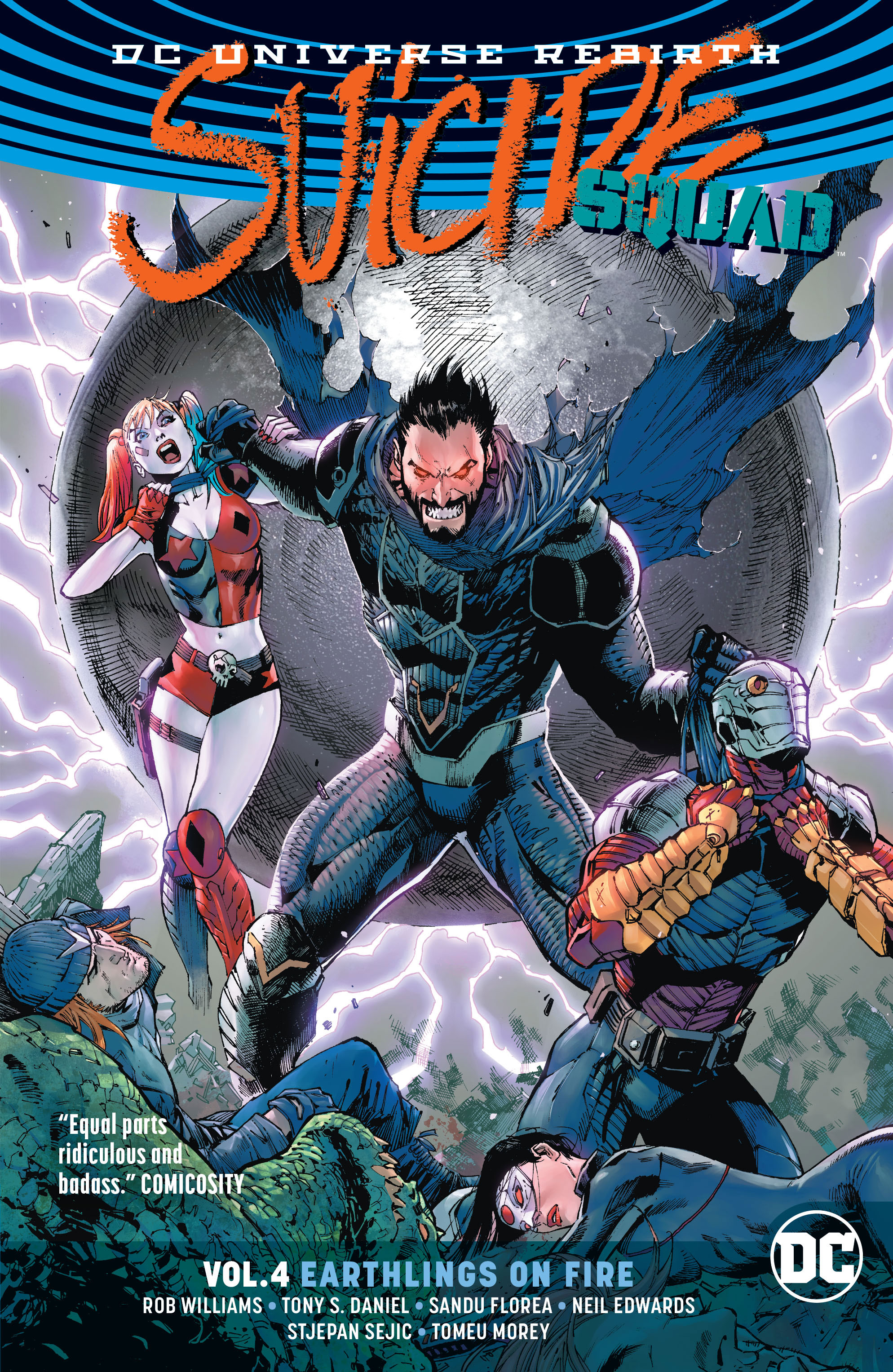 Suicide Squad: Rebirth Deluxe Edition Book 1 by Rob Williams