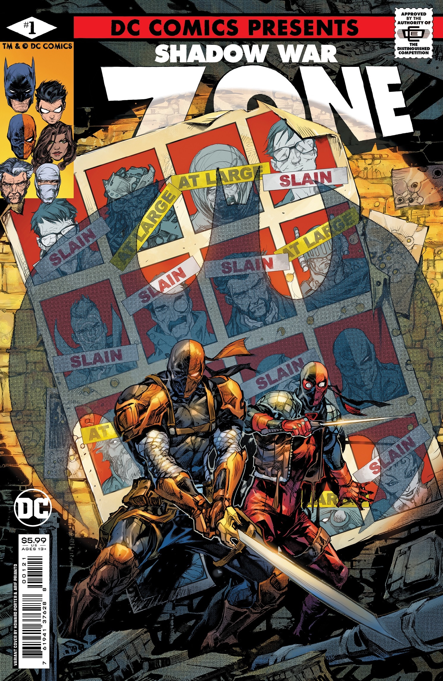 Deathstroke Declares A Shadow War on the DCU in March!