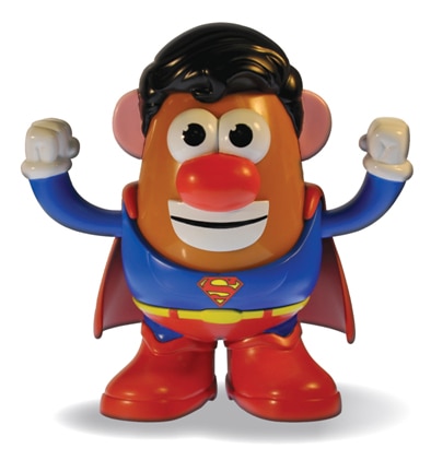 Introducing Superman Mr. Potato Head and Wonder Woman Mrs