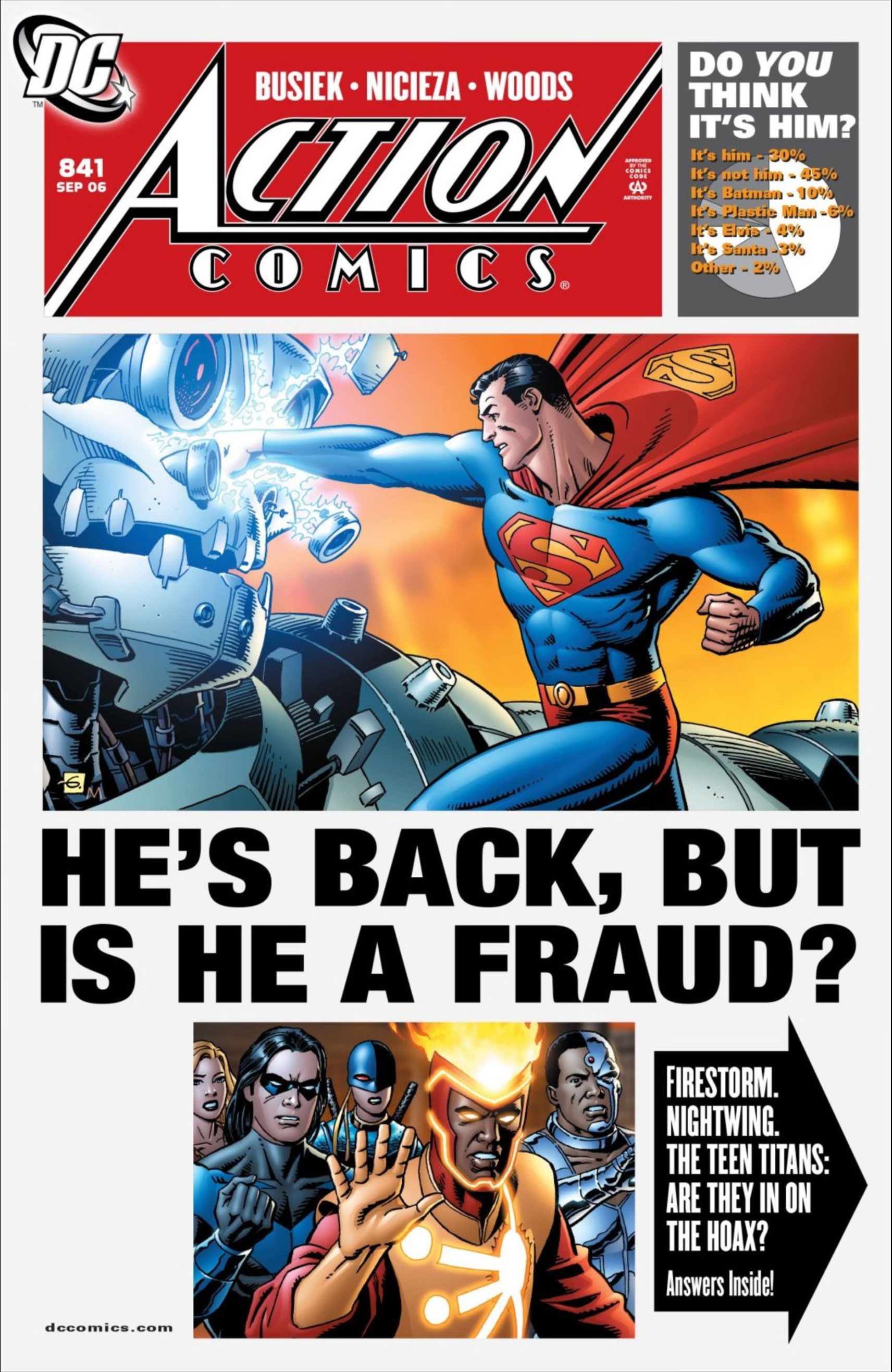 ACTION COMICS #841