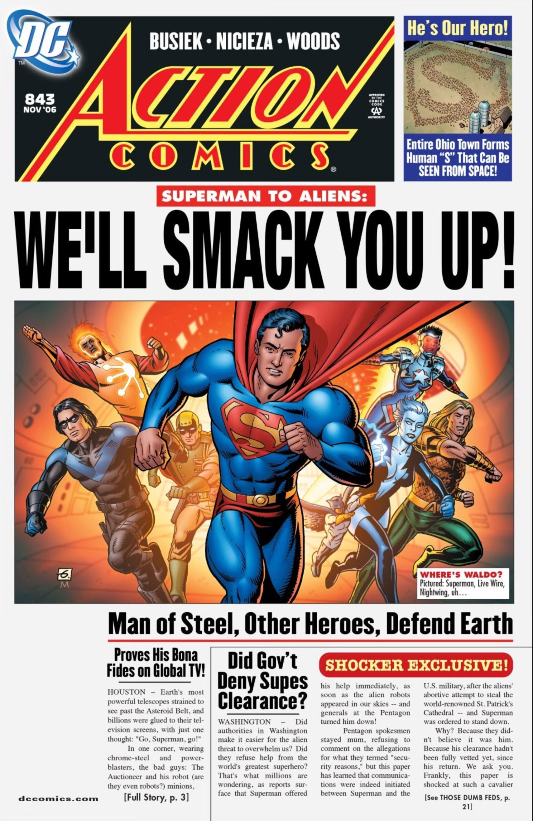 ACTION COMICS #843