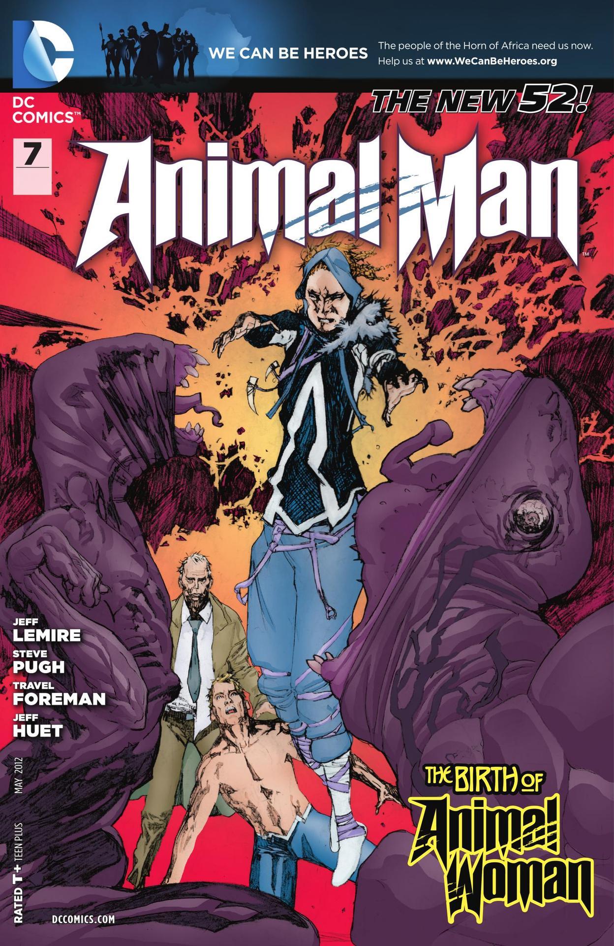 ANIMAL MAN #7