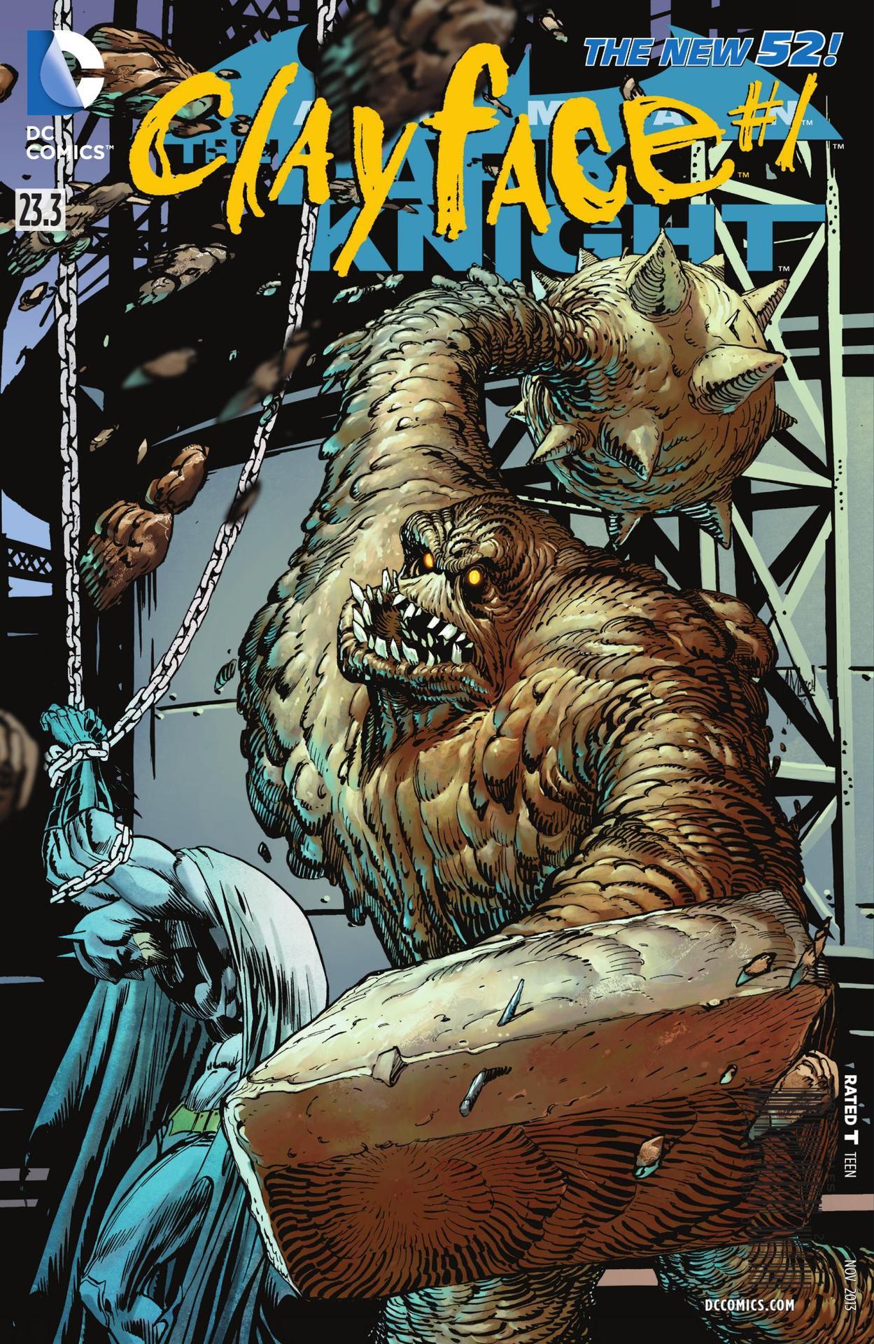 BATMAN: THE DARK KNIGHT #23.3: CLAYFACE