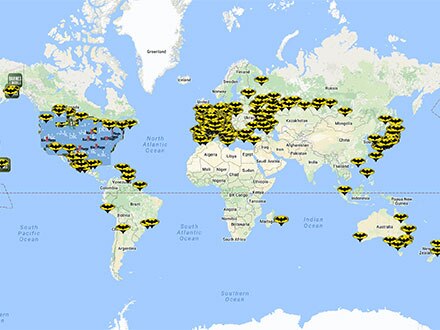 GoYard Field Locations - Google My Maps