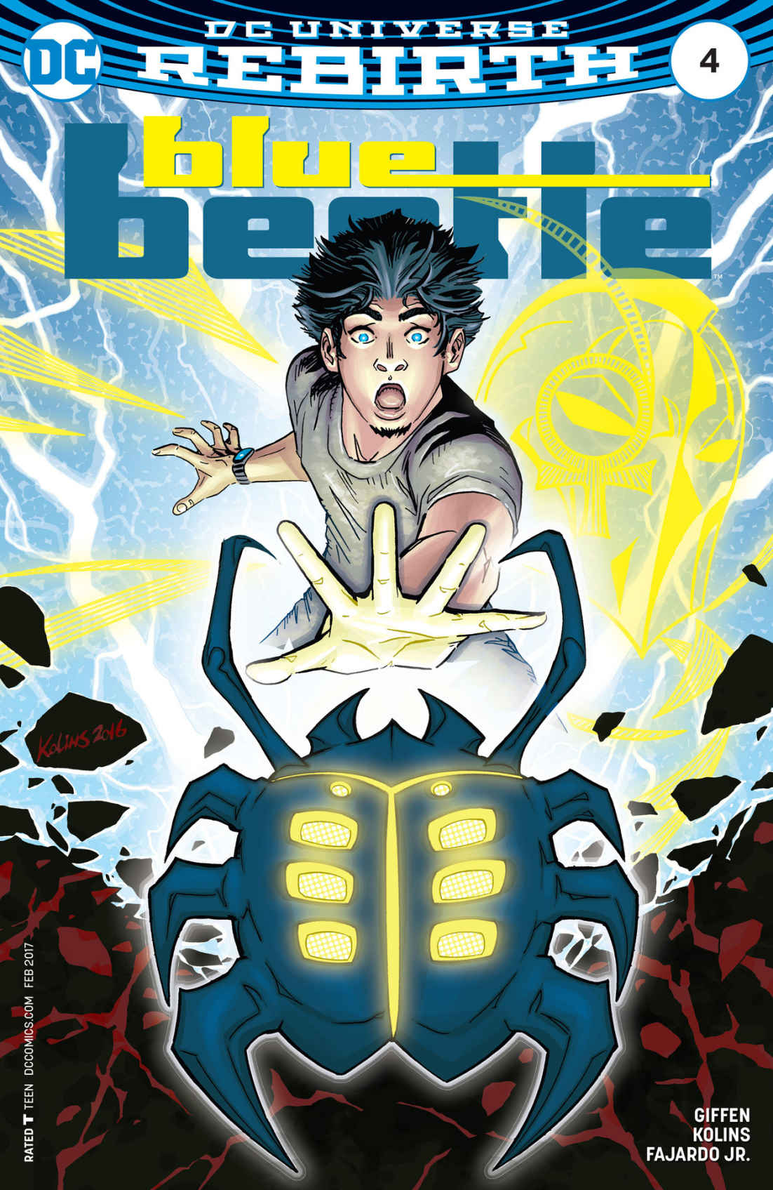 Blue Beetle #2 Variant Comic Book 2016 - DC