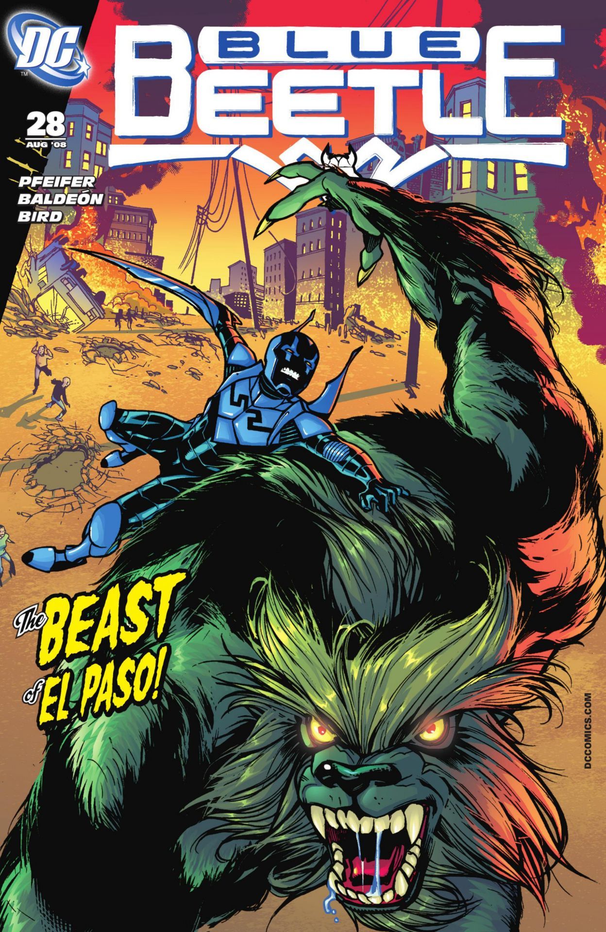 BLUE BEETLE #28
