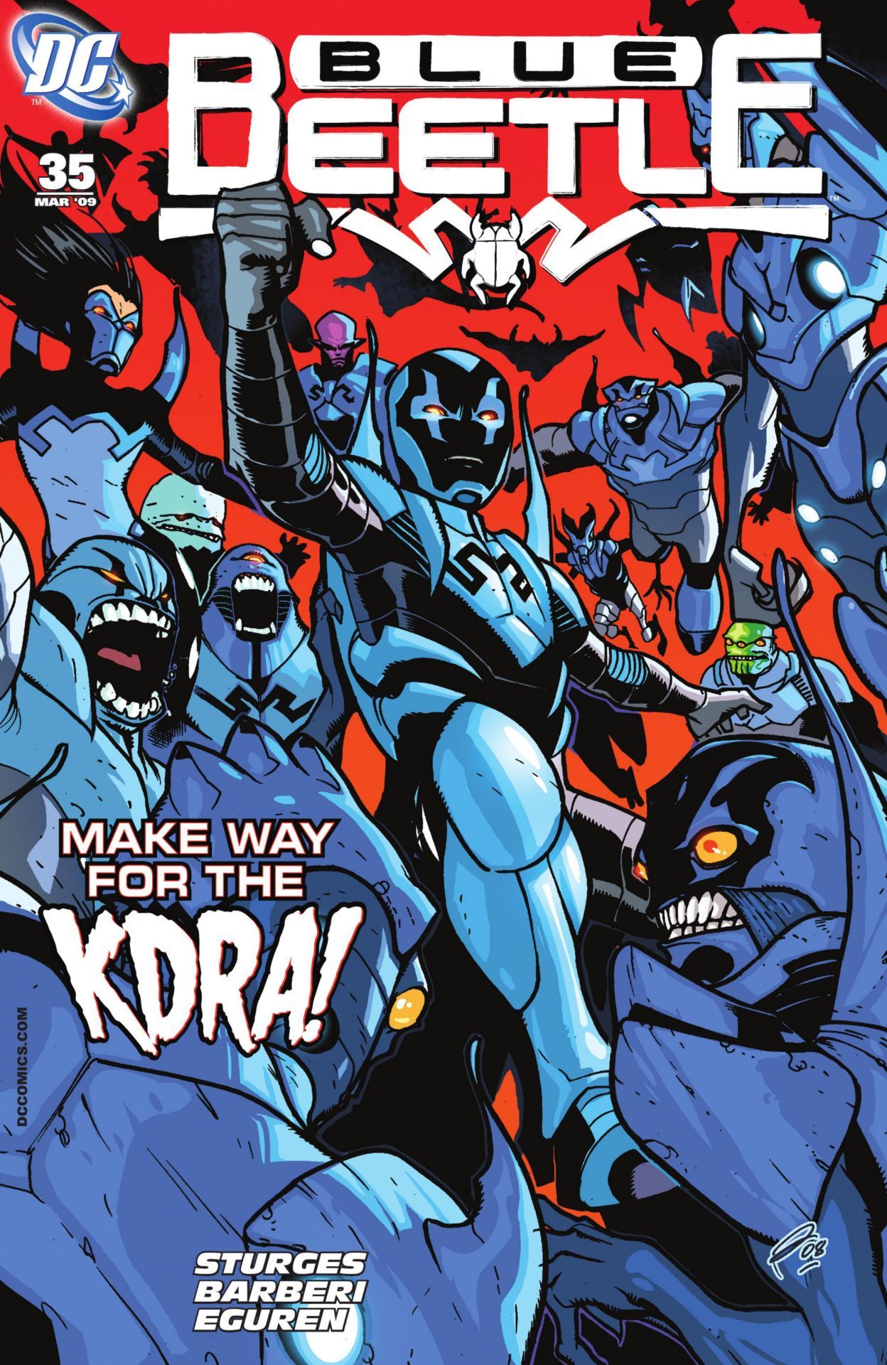 BLUE BEETLE #35
