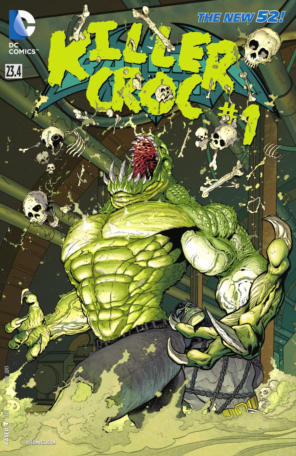 BATMAN AND ROBIN #23.4: KILLER CROC
