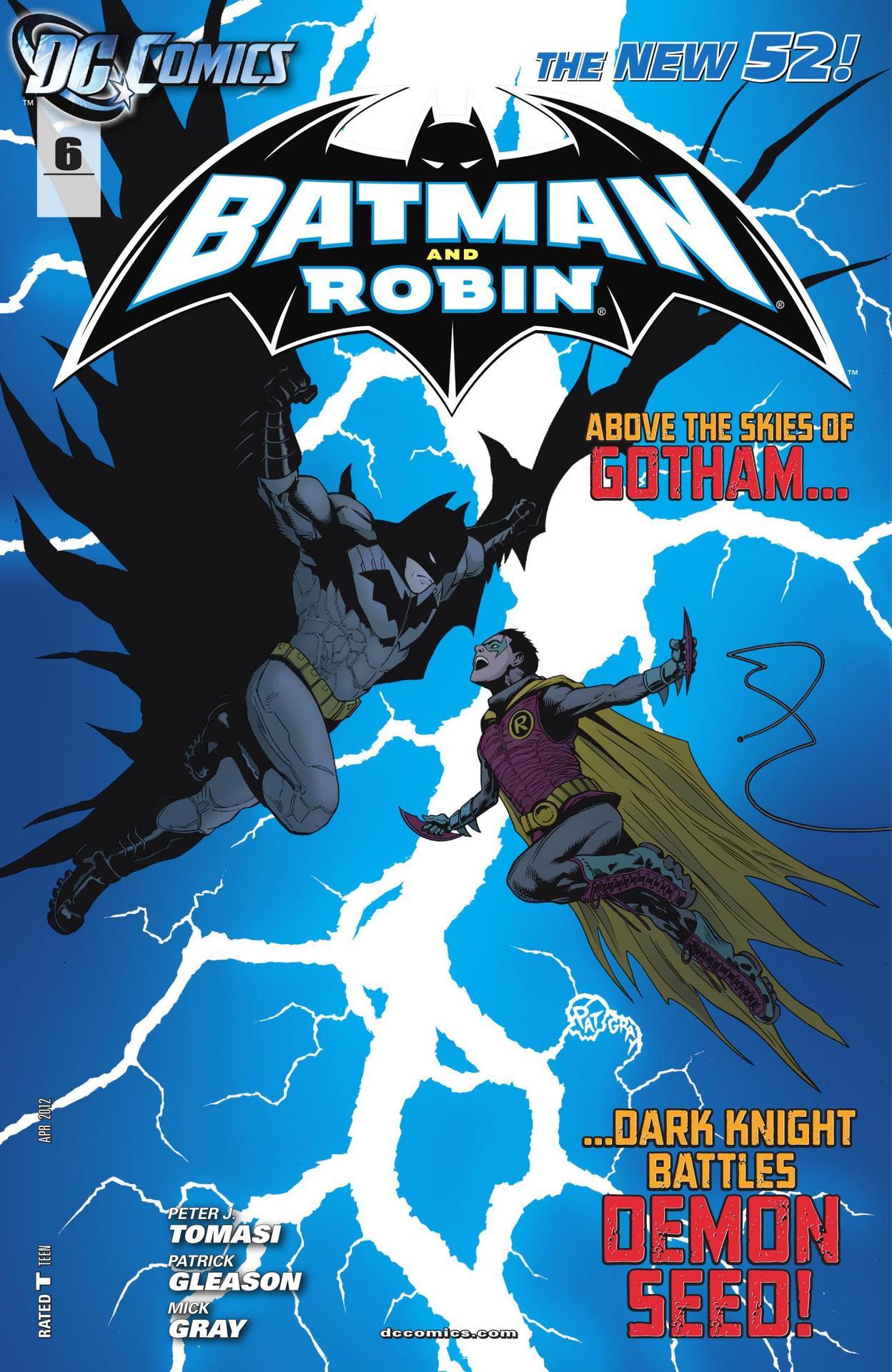 BATMAN AND ROBIN #6