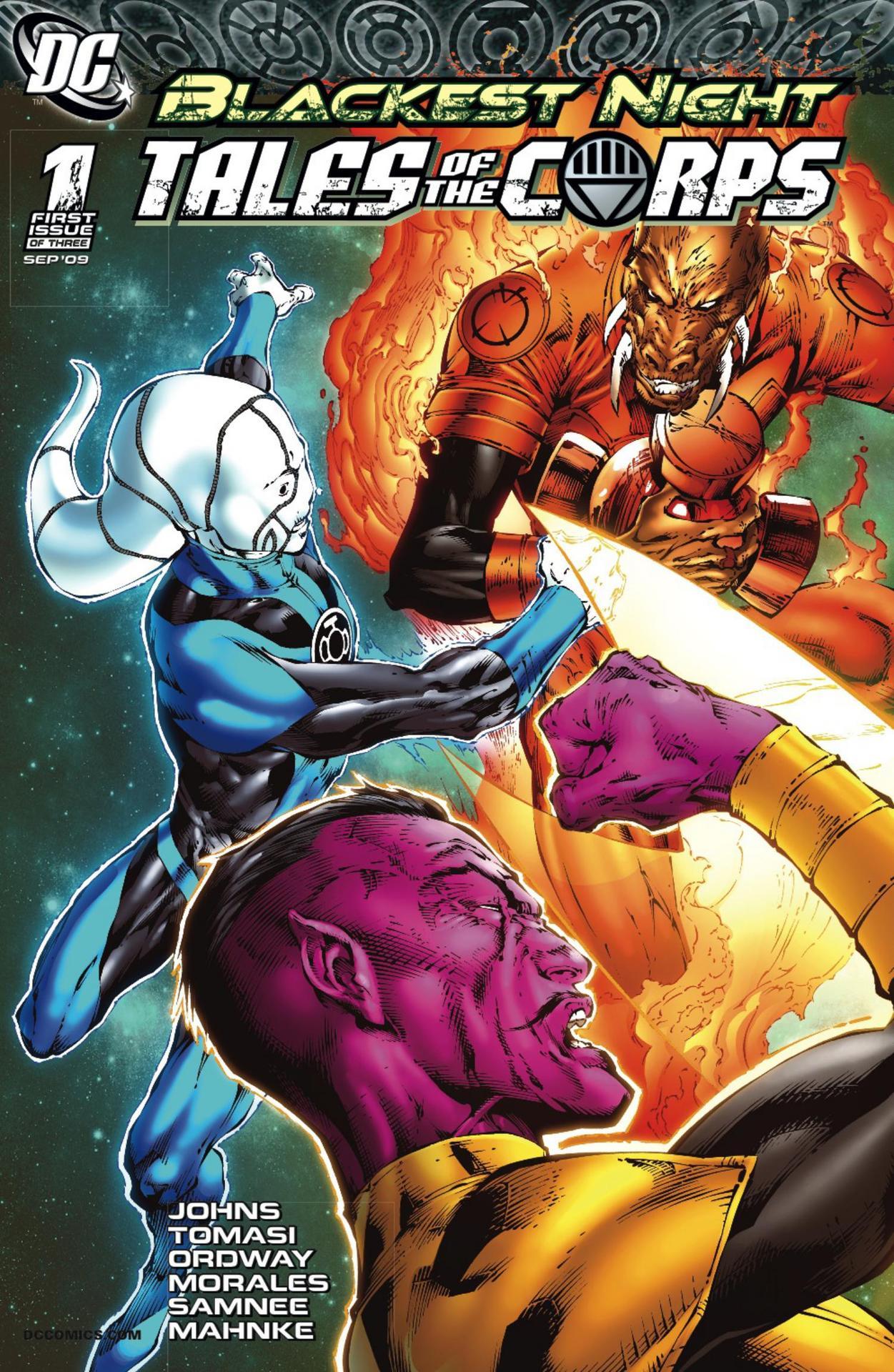 BLACKEST NIGHT: TALES OF THE CORPS #1