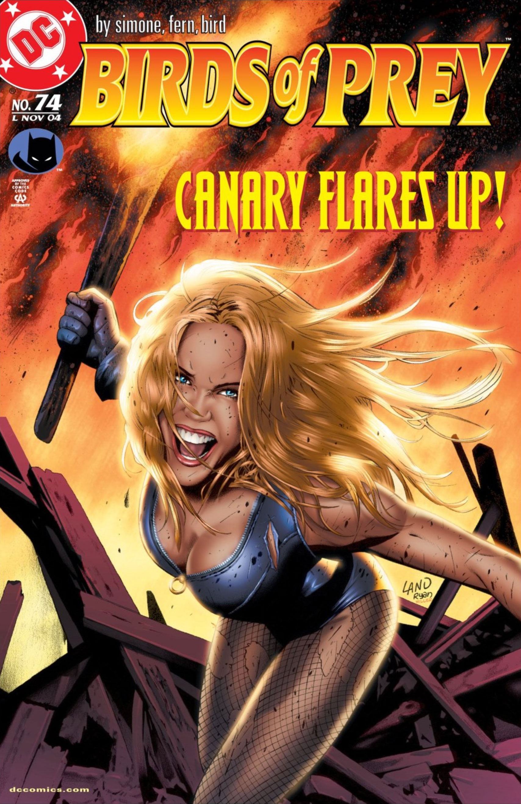 BIRDS OF PREY #74