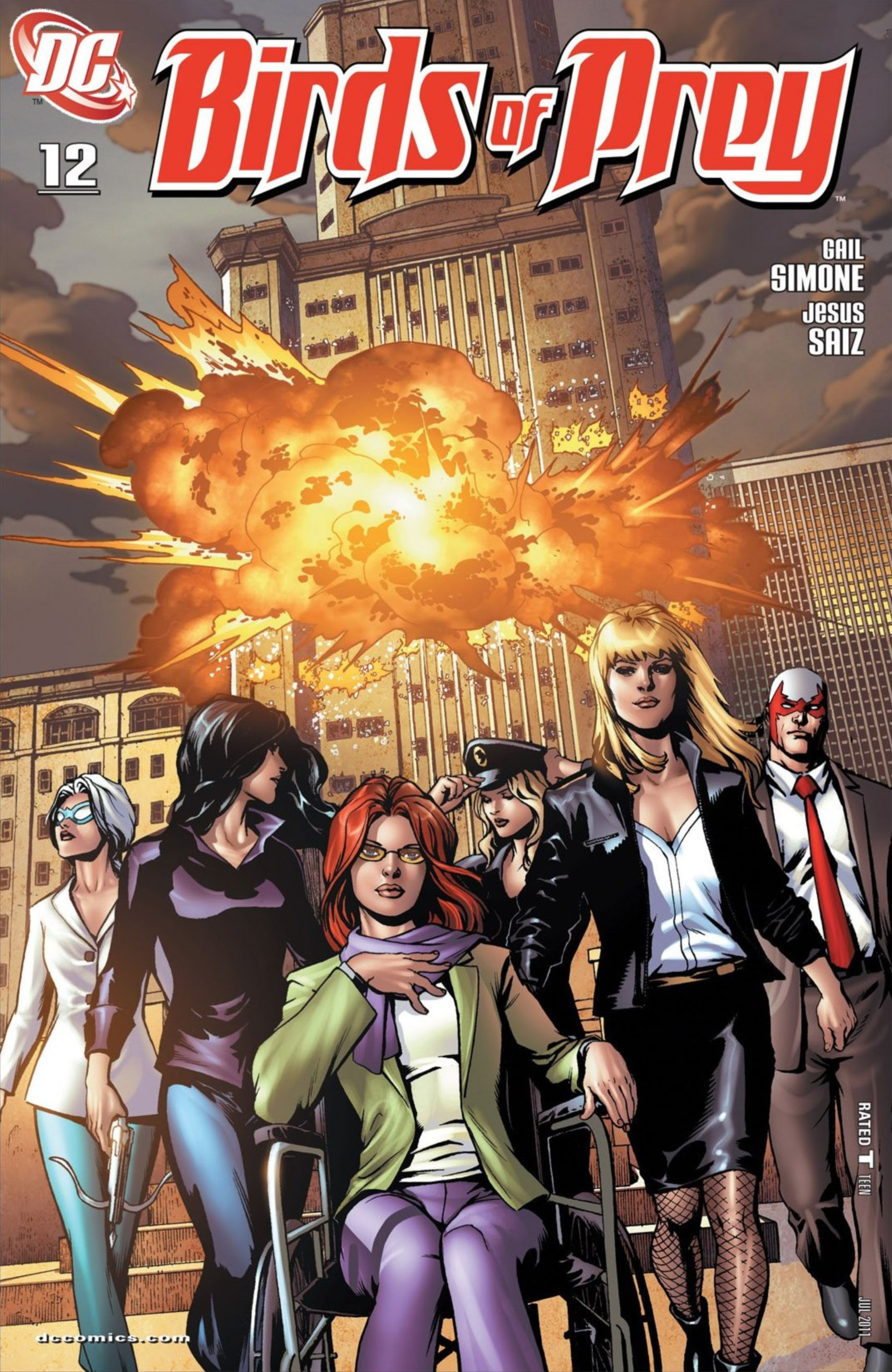 Birds of Prey (vol.2) #1 (2010) - Chris is on Infinite Earths