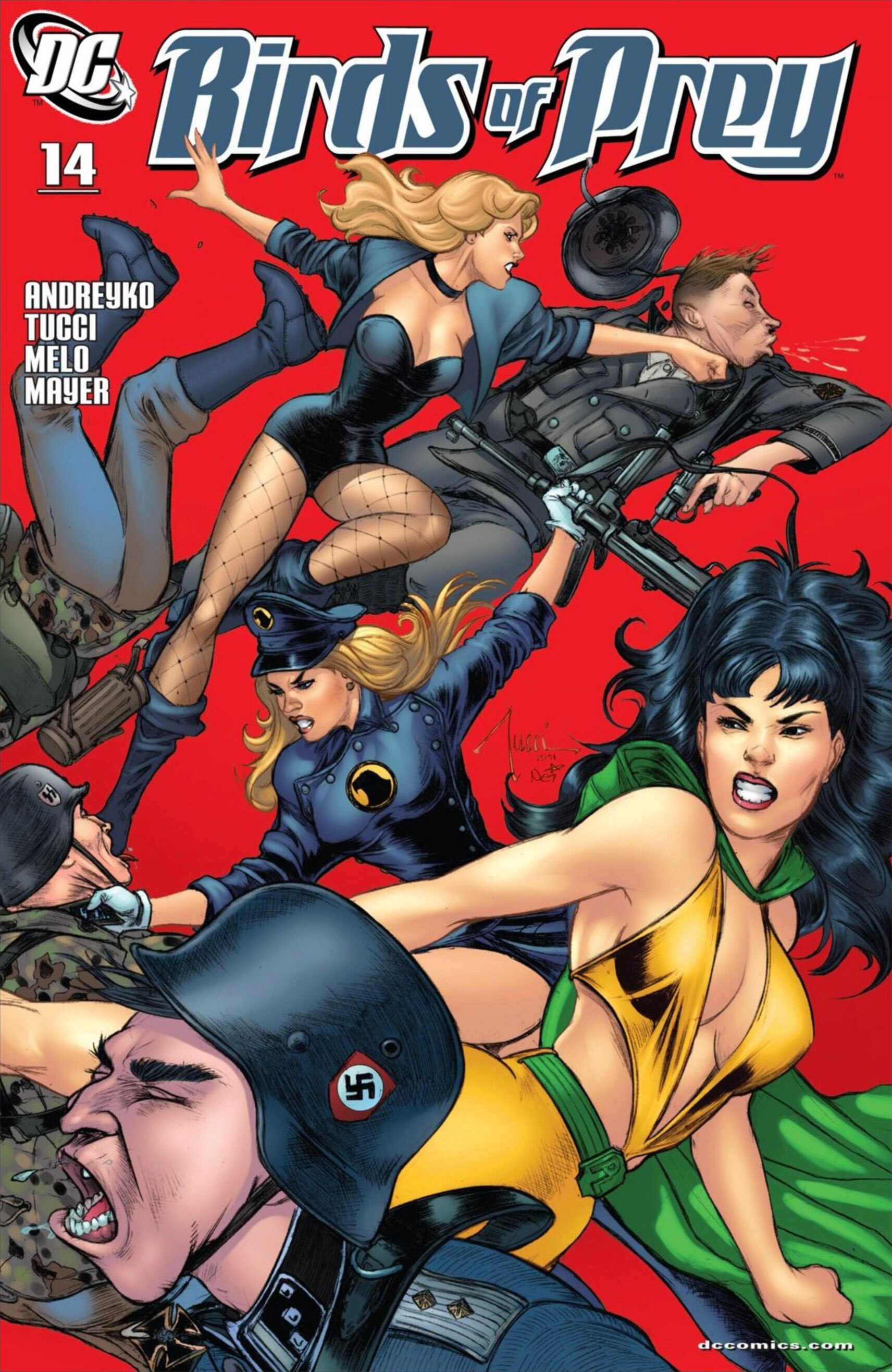 Birds of Prey (vol.2) #1 (2010) - Chris is on Infinite Earths