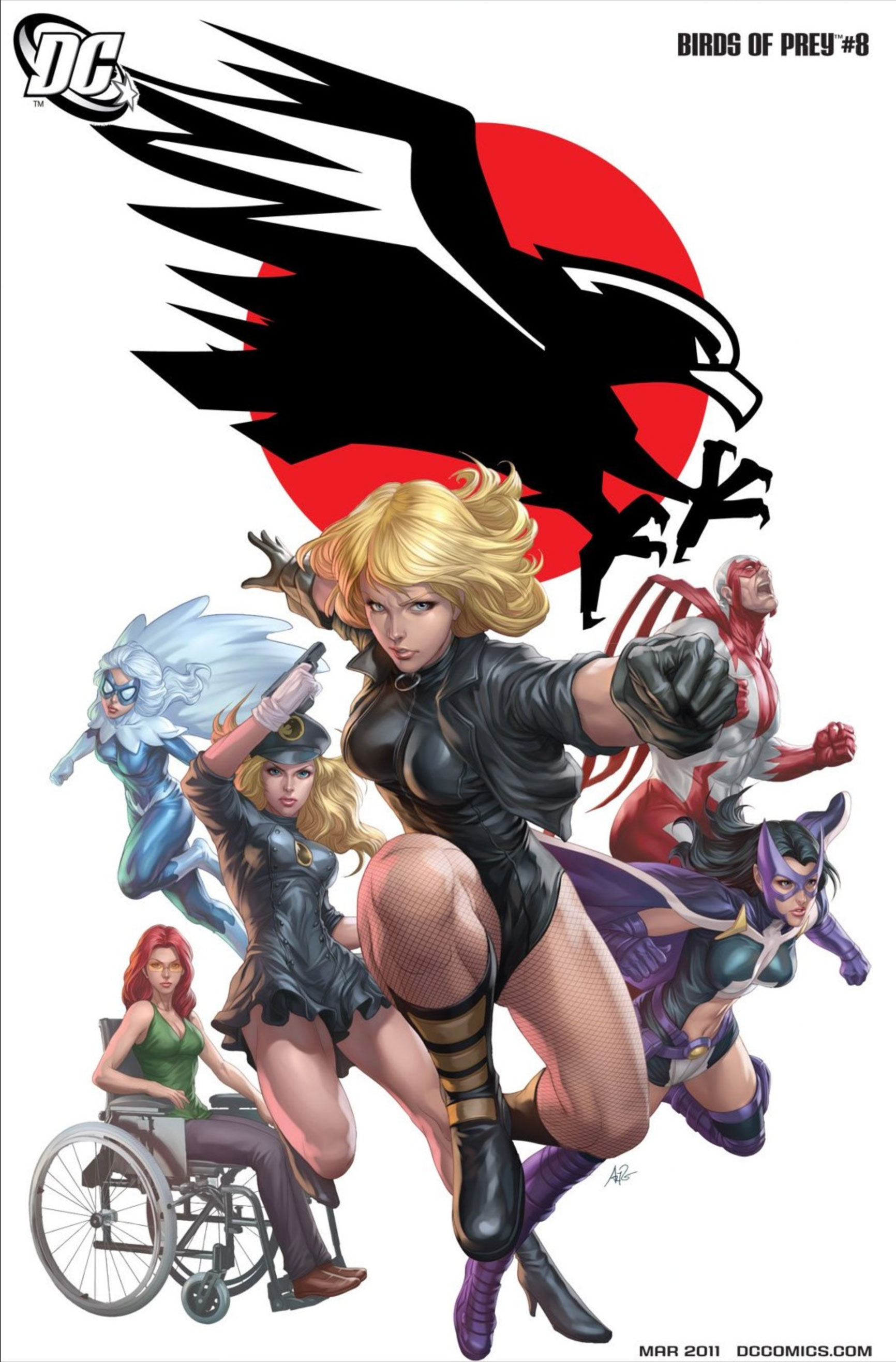 Birds of Prey (vol.2) #1 (2010) - Chris is on Infinite Earths