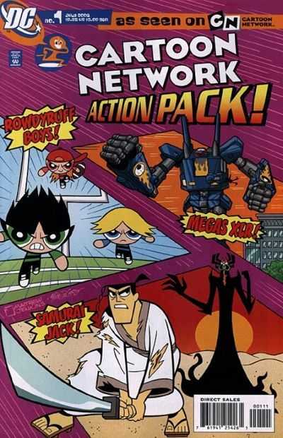 Cartoon Network Action Pack! #1　海外誌 CARTOON NETWORK ACTION PACK #1 | DC