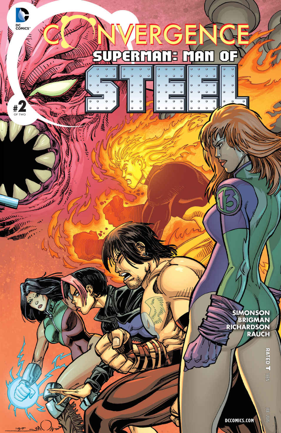 CONVERGENCE: SUPERMAN – THE MAN OF STEEL #2