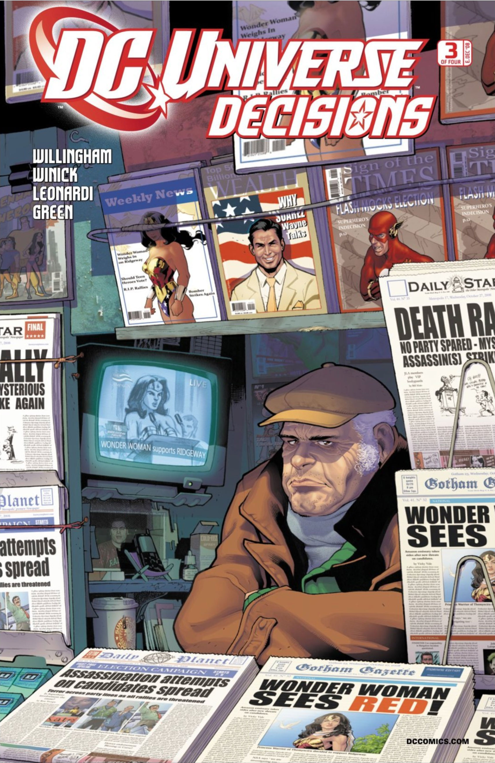 DC UNIVERSE: DECISIONS #3