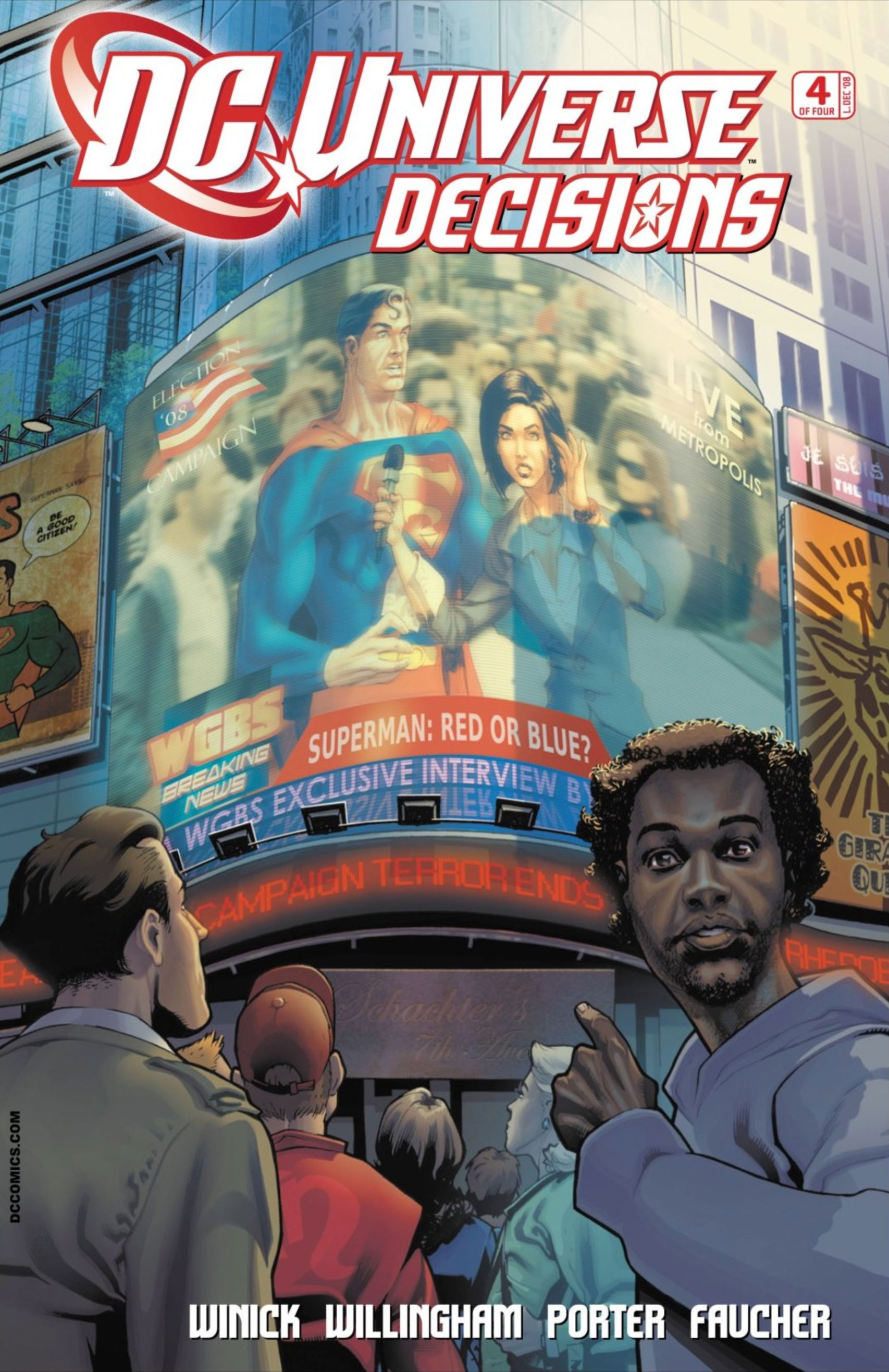 DC UNIVERSE: DECISIONS #4