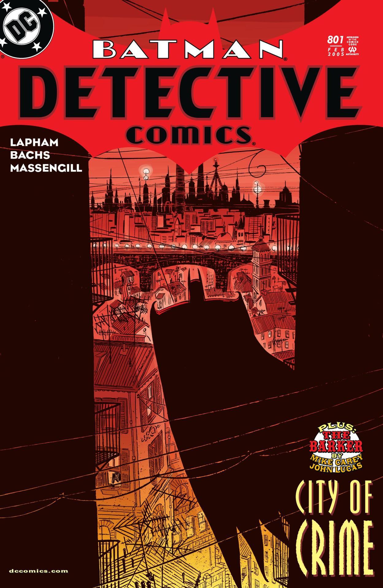 DETECTIVE COMICS #801