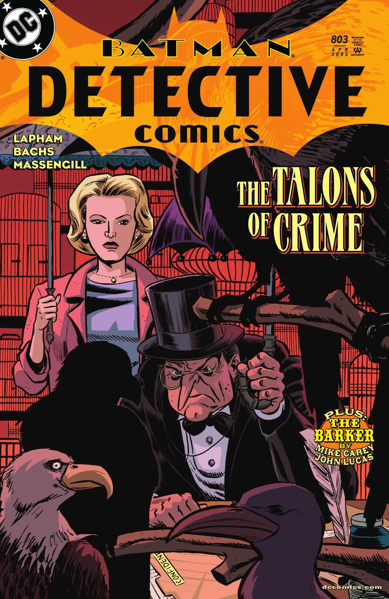 DETECTIVE COMICS #803