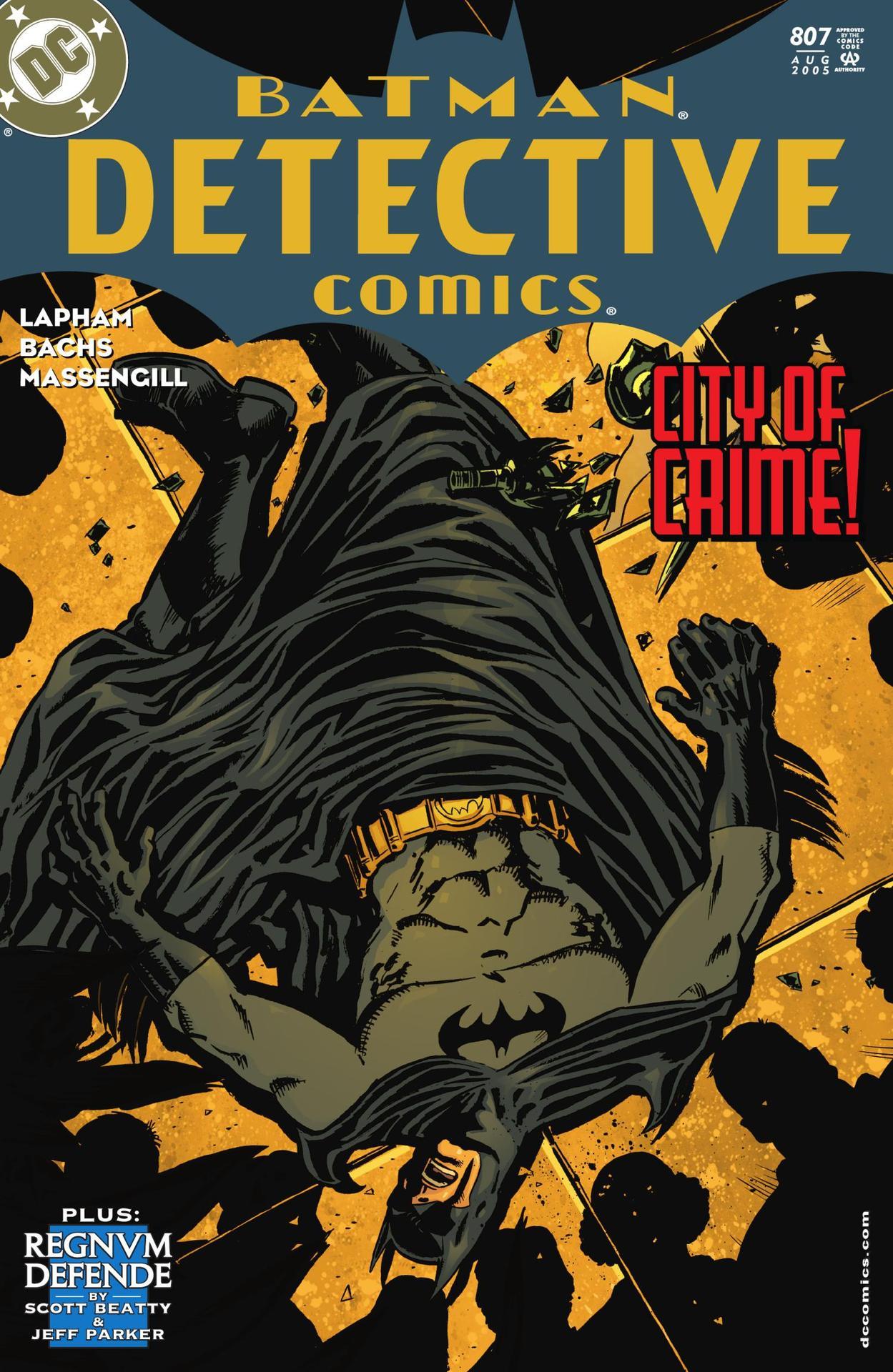 DETECTIVE COMICS #807