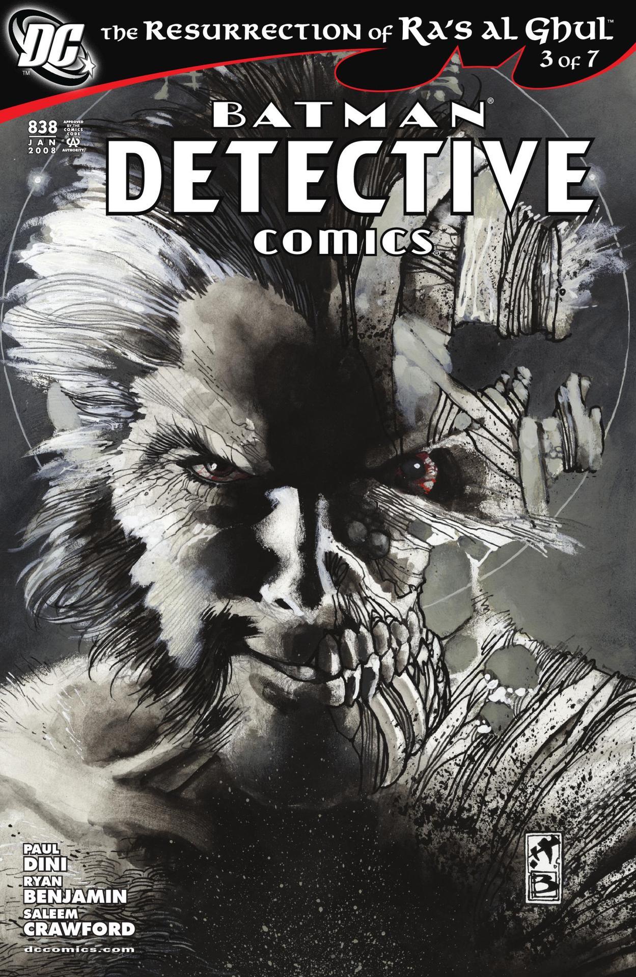 DETECTIVE COMICS #838
