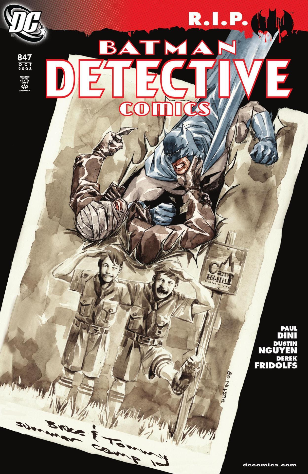 DETECTIVE COMICS #847