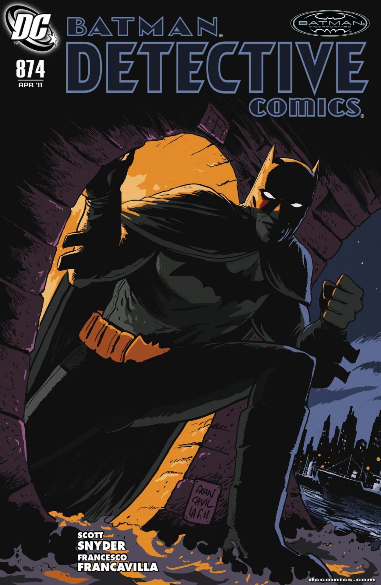 DETECTIVE COMICS #874
