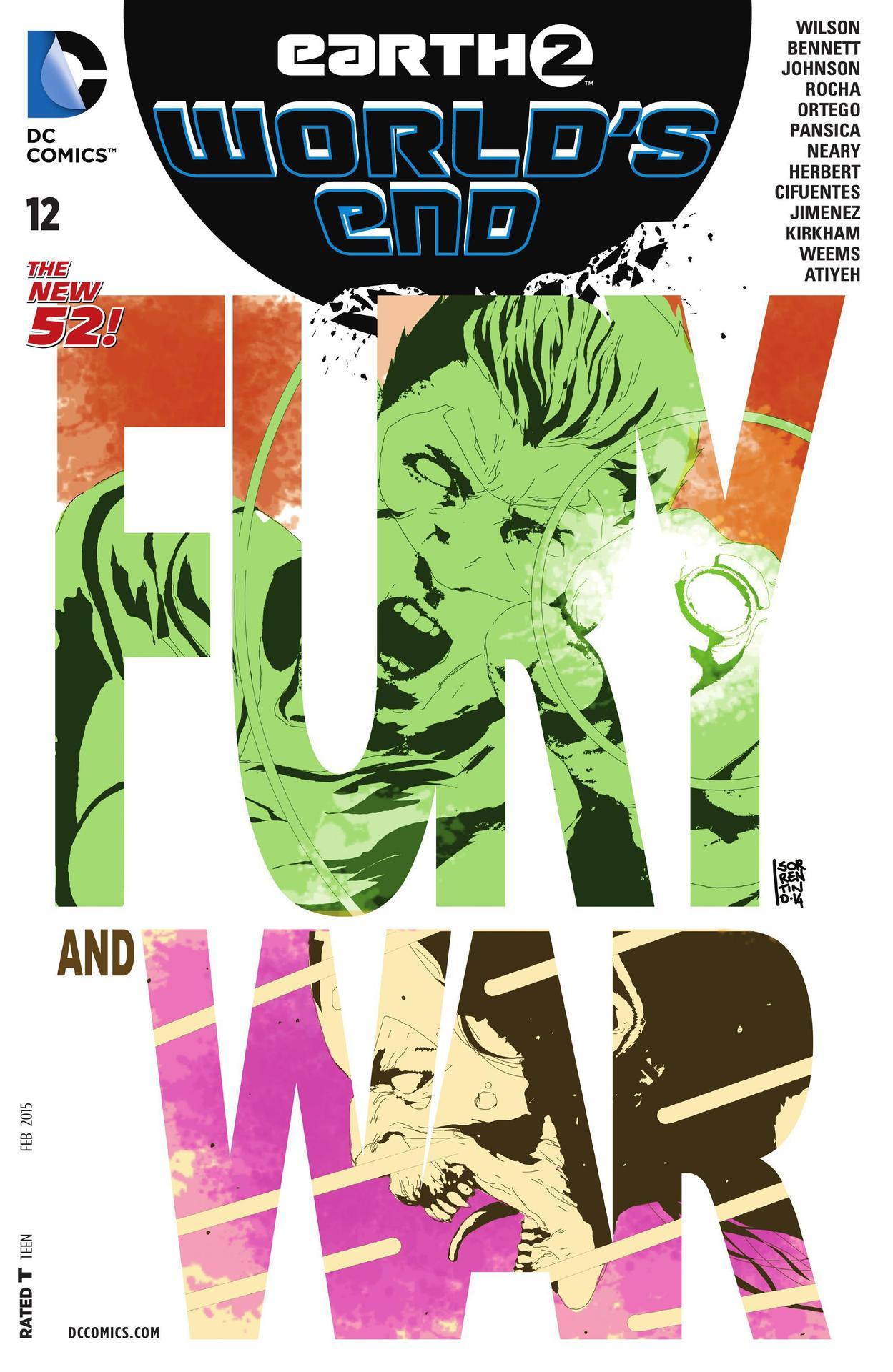 EARTH 2: WORLD'S END #12