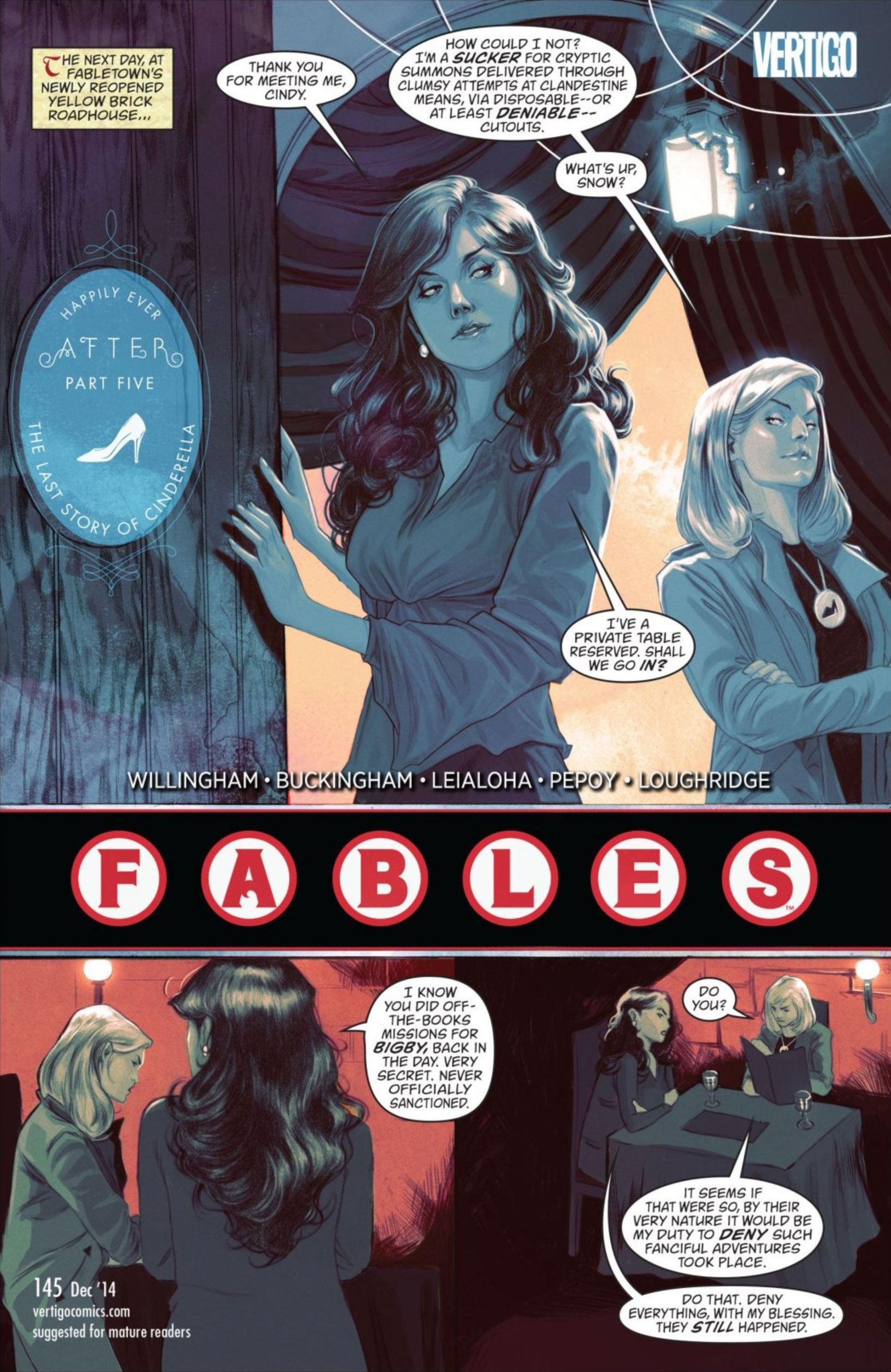 FABLES #145