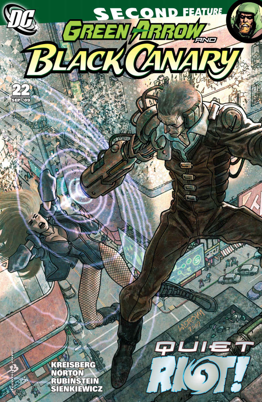 GREEN ARROW AND BLACK CANARY #22