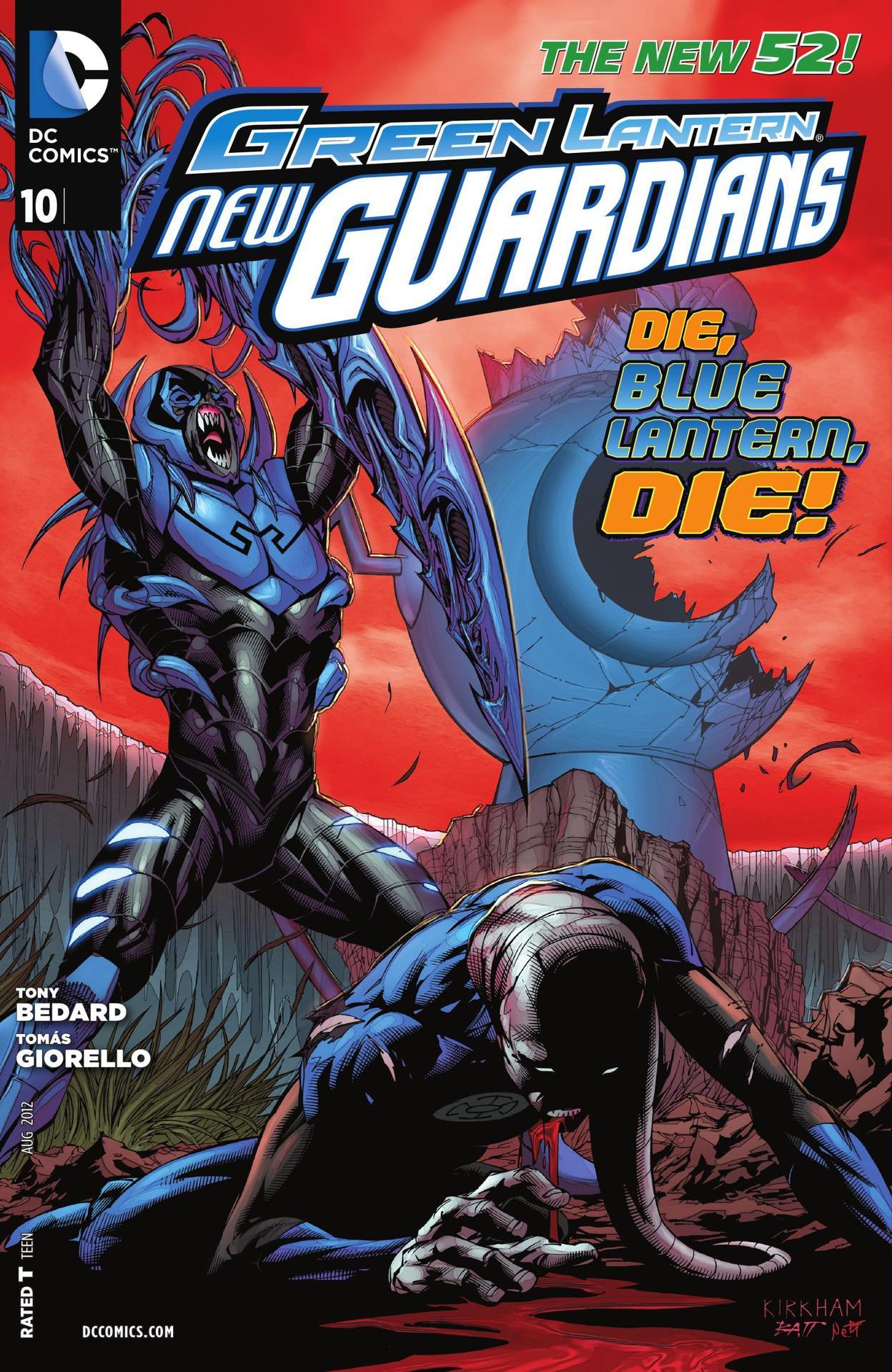 GREEN LANTERN: NEW GUARDIANS #10