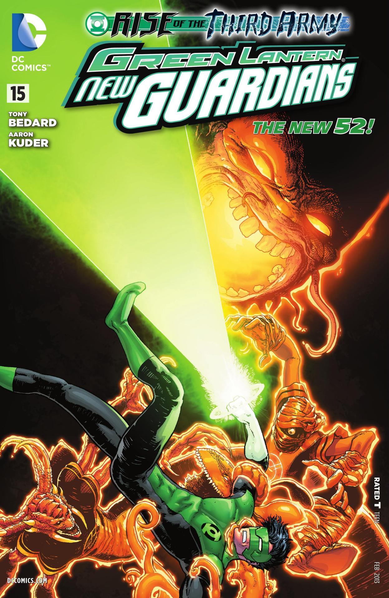 GREEN LANTERN: NEW GUARDIANS #15