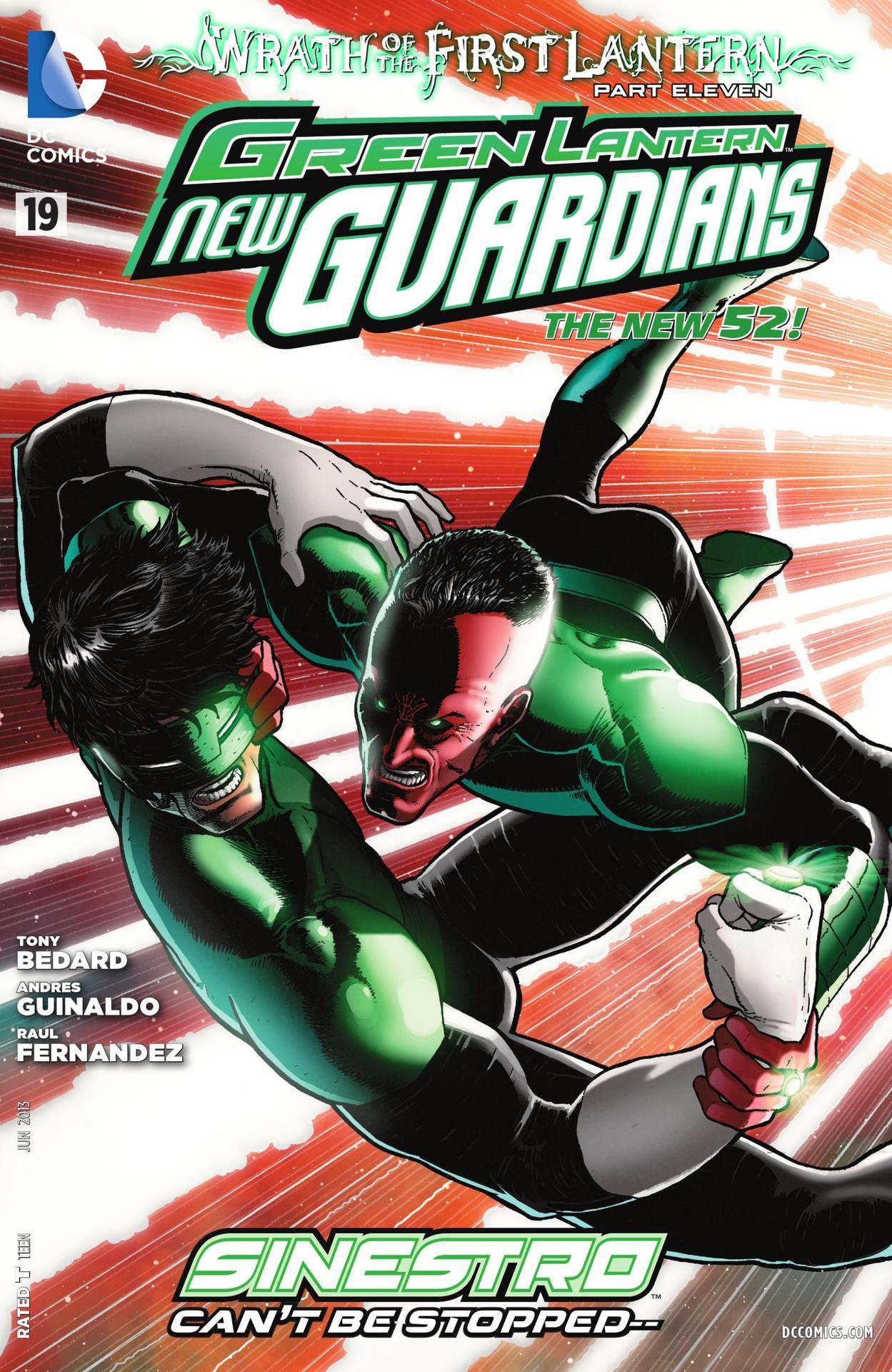 GREEN LANTERN: NEW GUARDIANS #19