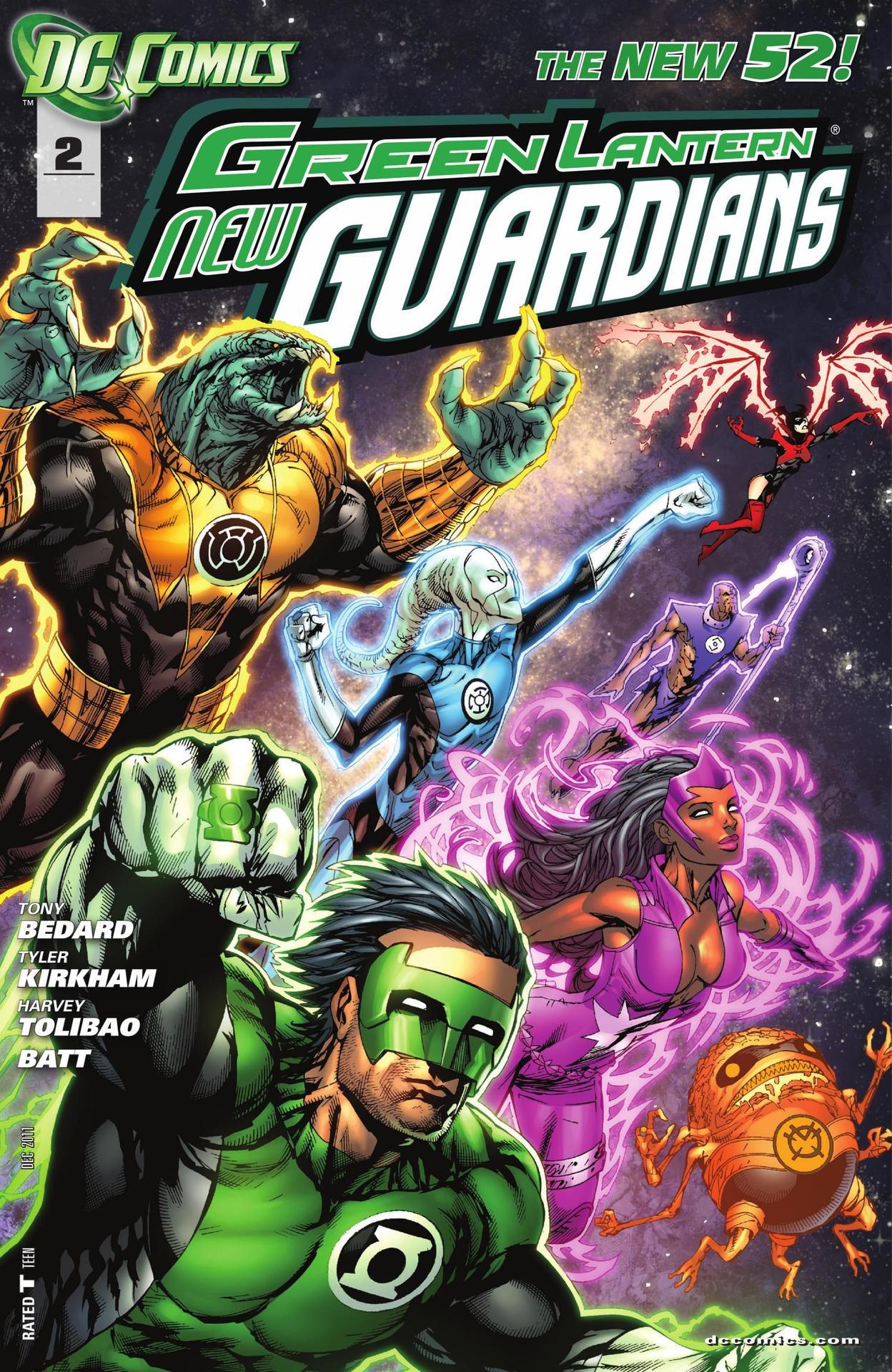 GREEN LANTERN: NEW GUARDIANS #2