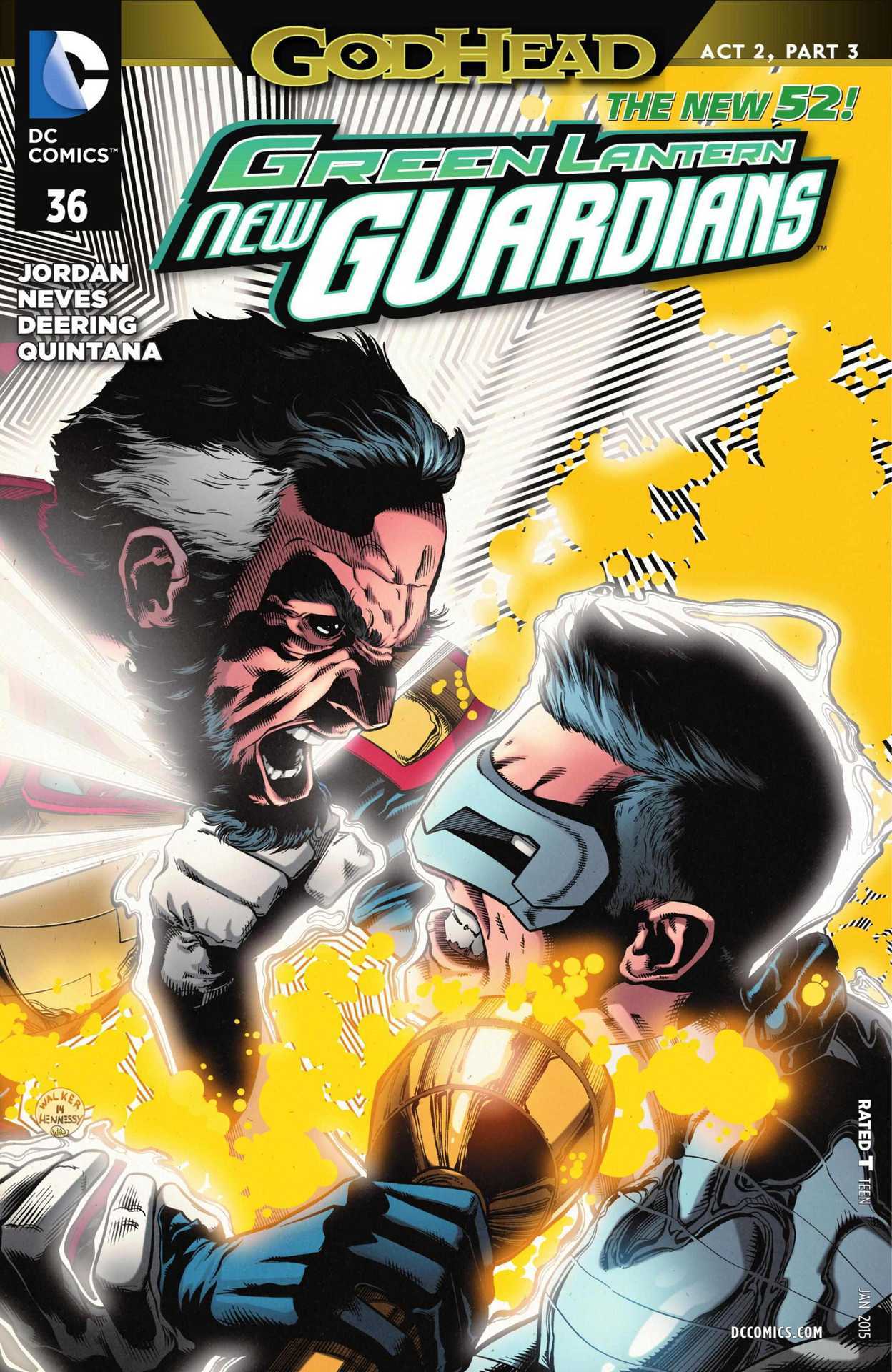 GREEN LANTERN: NEW GUARDIANS #36