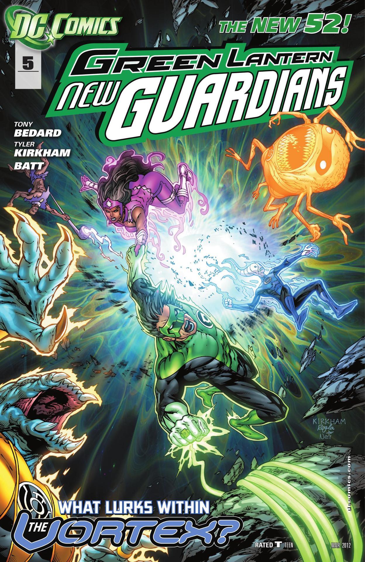 GREEN LANTERN: NEW GUARDIANS #5